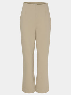 I SAY Dana Flare Pant Pants 117 Dark Sand