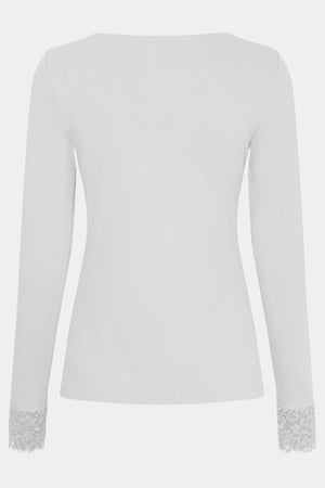 I SAY Dee Lace Blouse Basics 101 Broken White