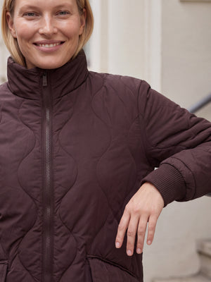 I SAY Diddi New Coat Outerwear 356 Dark brown