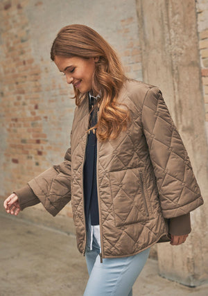 I SAY Diddi Short Jacket Outerwear 971 Mole