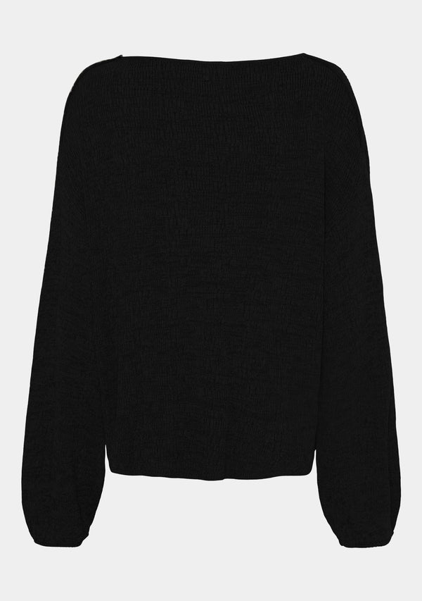 I SAY Dora New Pullover Knitwear 900 Black