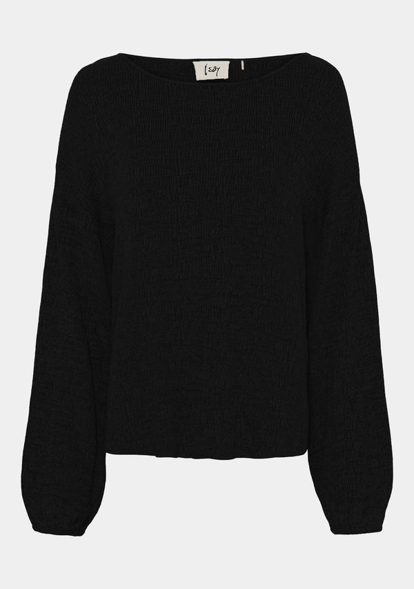 I SAY Dora New Pullover Knitwear 900 Black