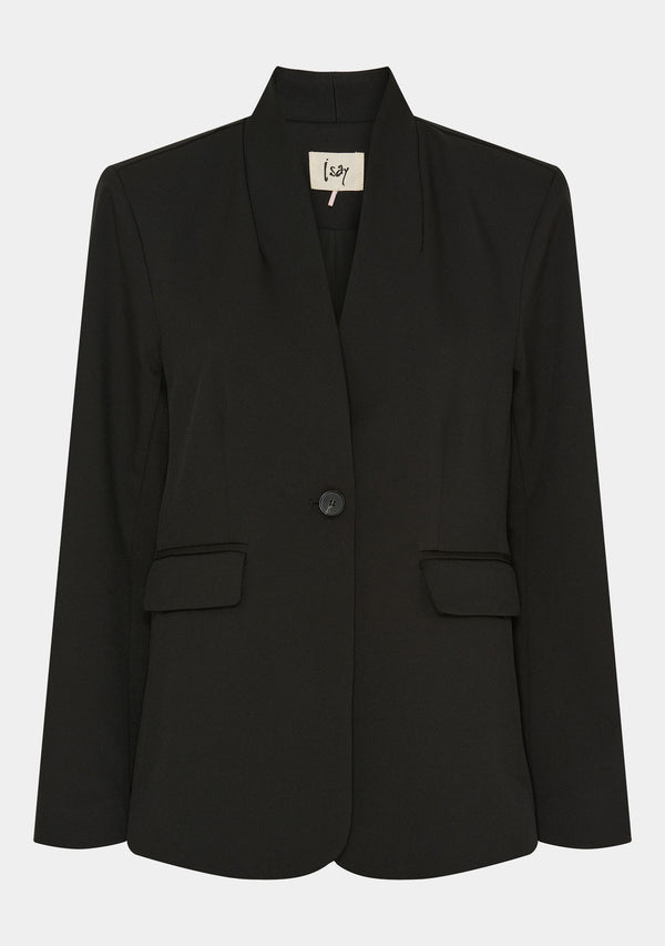 I SAY Edith Blazer Jackets 900 Black