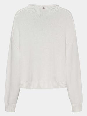 I SAY Ellen Knit Pullover Knitwear 101 Broken White