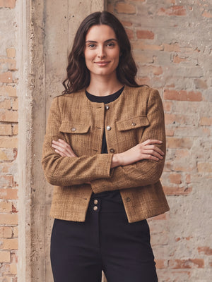I SAY Emilie Blazer Jackets 321 Luxury Camel