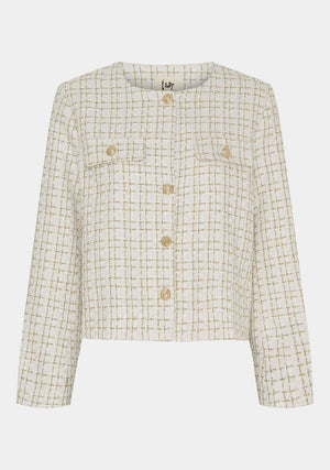 I SAY Emilie Blazer Jackets M73 Tone in Tone Square