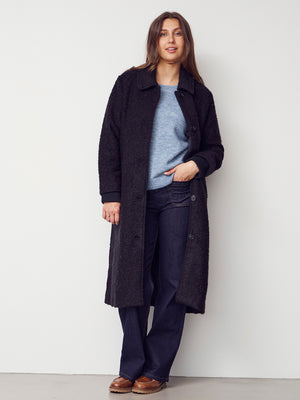 I SAY Esther Coat Outerwear 900 Black