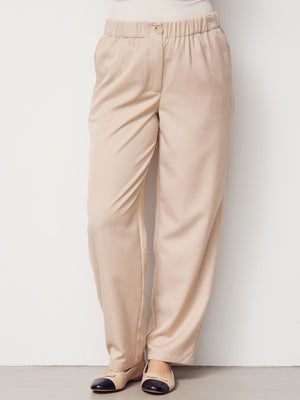 I SAY Fatou Long Pant Pants 117 Dark Sand