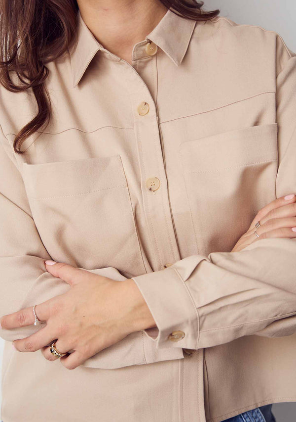 I SAY Fatou New Jacket Jackets 117 Dark Sand