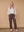 I SAY Firenze Highwaist Pant Pants 356 Dark brown