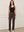 I SAY Firenze Straight Pant Pants 356 Dark brown