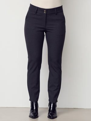 I SAY Firenze Stretch Chino Pants 970 Dark Grey Melange