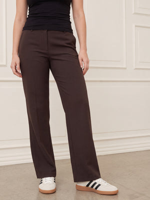 I SAY Firenze Wide Pant Pants 356 Dark brown
