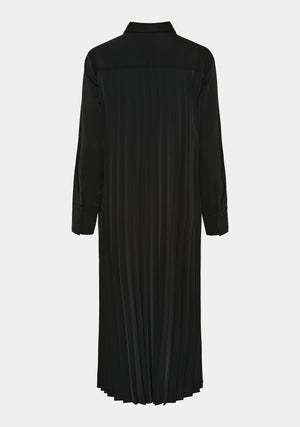 I SAY Frida Pleat Dress Dresses 900 Black