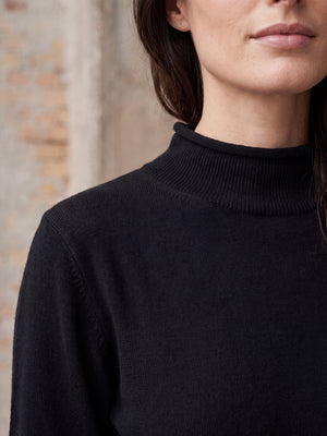 I SAY Frigga A-Shape Pullover Knitwear 900 Black