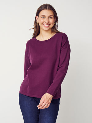 I SAY Frigga Knit Pullover Knitwear 434 Wine