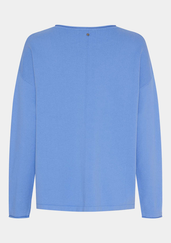 I SAY Frigga Knit Pullover Knitwear 645 Skyblue