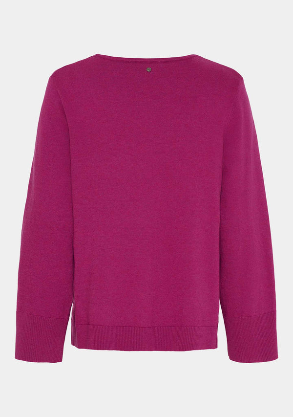 I SAY Frigga New Knit Knitwear 536 Cerise