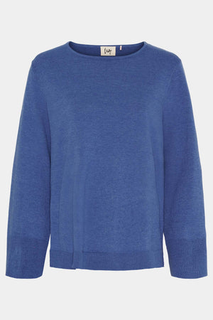 I SAY Frigga New Knit Knitwear 602 Blue