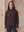 I SAY Frigga New Pullover Knitwear 357 Dark Brown Melange