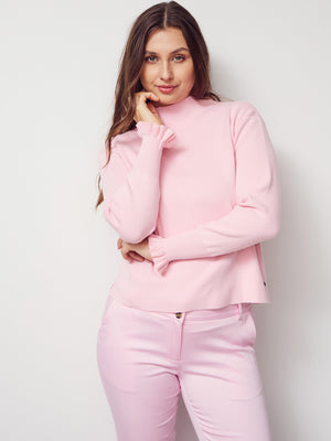 I SAY Frigga New Pullover Knitwear 516 Pink