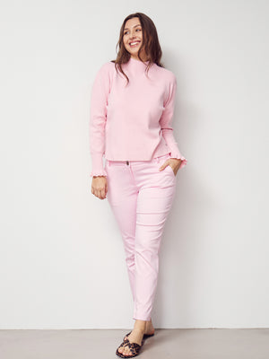 I SAY Frigga New Pullover Knitwear 516 Pink