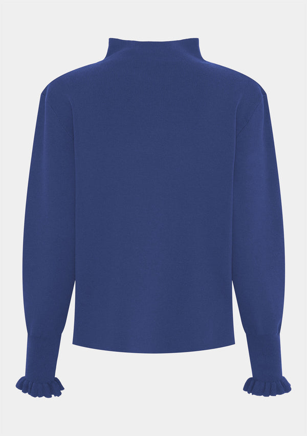 I SAY Frigga New Pullover Knitwear 636 Jeans blue