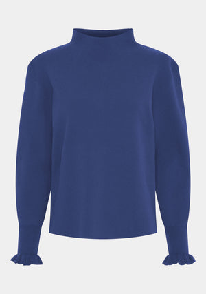 I SAY Frigga New Pullover Knitwear 636 Jeans blue