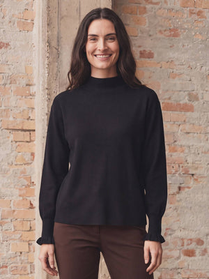 I SAY Frigga New Pullover Knitwear 900 Black