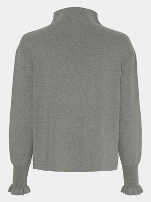 I SAY Frigga New Pullover Knitwear 947 Grey Melange