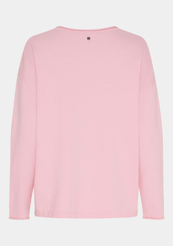 I SAY Frigga V-Neck  Knitwear 516 Pink