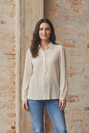 I SAY Galia Blouse Blouses 137 Light Sand