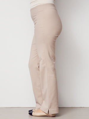 I SAY Gisla Basic Pant Pants 112 Sand