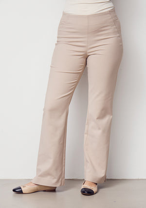 I SAY Gisla Basic Pant Pants 112 Sand