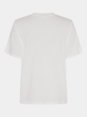 I SAY Gritt O-Neck T-Shirt Basics 100 White