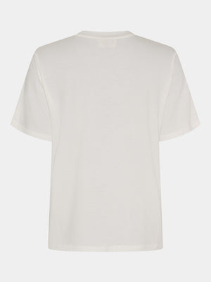 I SAY Gritt O-Neck T-Shirt Basics 101 Broken White
