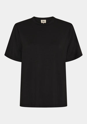 I SAY Gritt O-Neck T-Shirt T-Shirts 900 Black