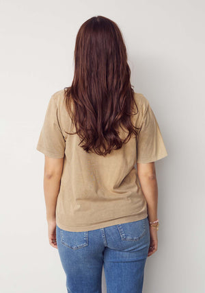 I SAY Haley New T-Shirt T-Shirts N19 Washed Taupe