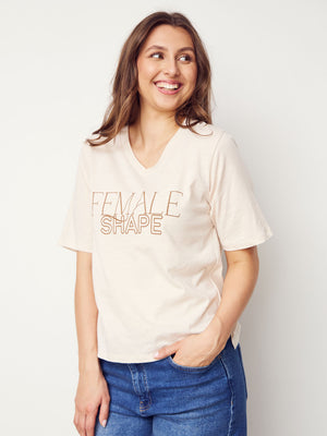 I SAY Haley T-Shirt T-Shirts 112 Sand