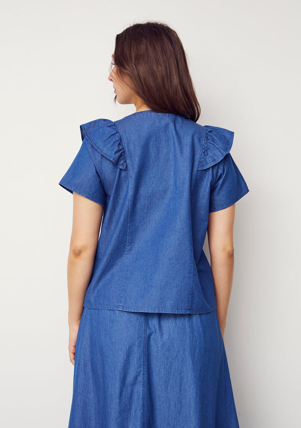 I SAY Heba Shirt Shirts 643 Denim