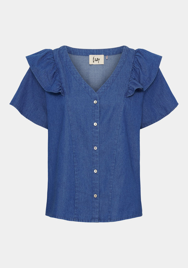 I SAY Heba Shirt Shirts 643 Denim