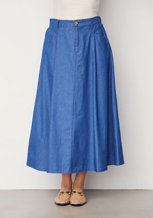 I SAY Heba Skirt Skirts 643 Denim