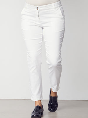 I SAY Isay Chino Pant Pants 100 White