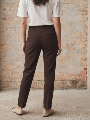 I SAY Isay Chino Pant Pants 356 Dark brown