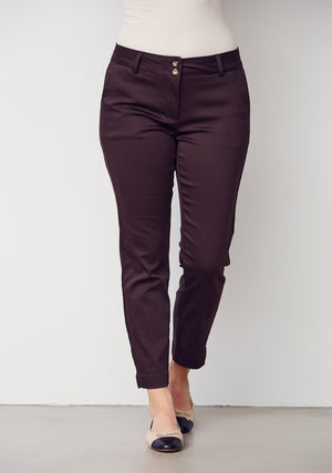 I SAY Isay Chino Pant Pants 356 Dark brown