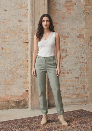 I SAY Isay Classic Pant Pants 806 Light Khaki