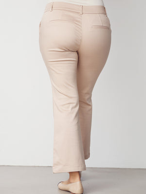 I SAY Isay Flare Pant Pants 112A Sand