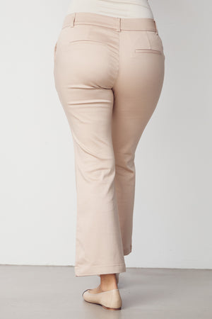 I SAY Isay Flare Pant Pants 112A Sand