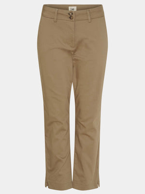 I SAY Isay Highwaist Chino Pants 928 Light Mole