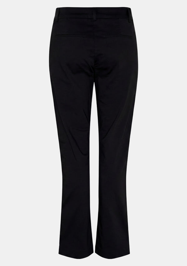 I SAY Isay Long Highwaist Chino Pants 900 Black